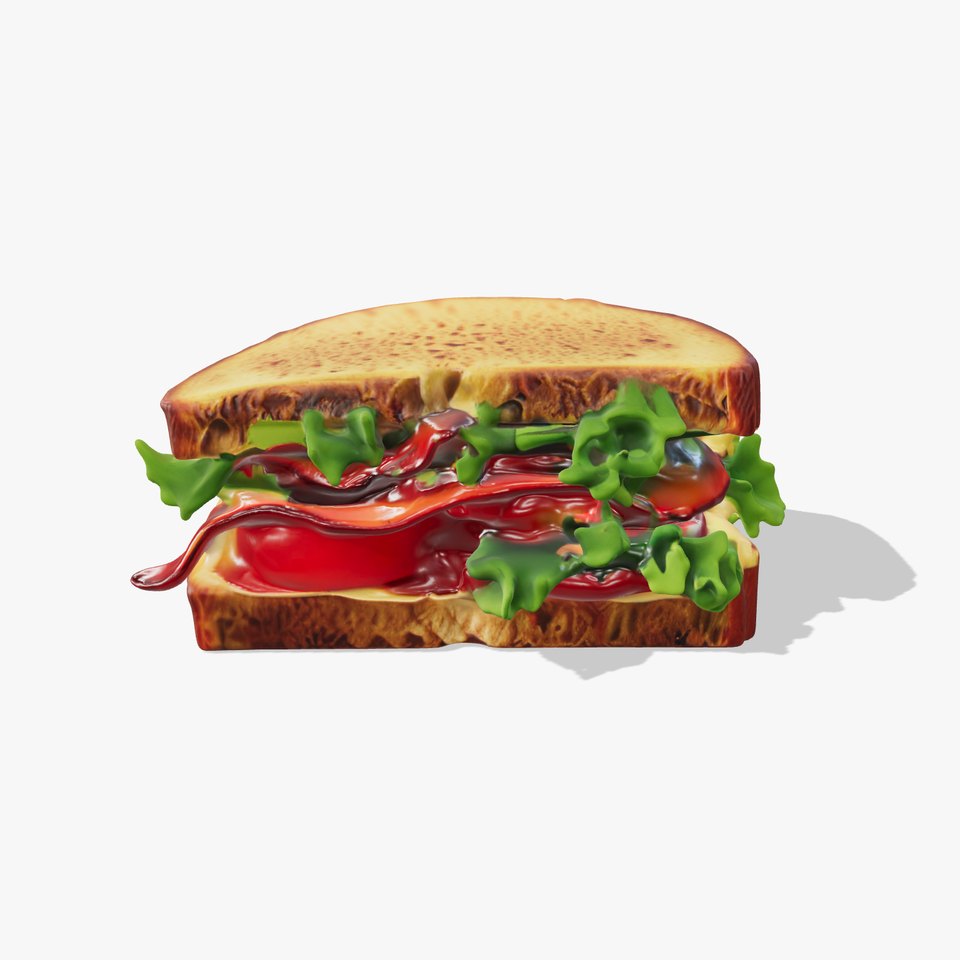 Realistic Sandwich Model Pack